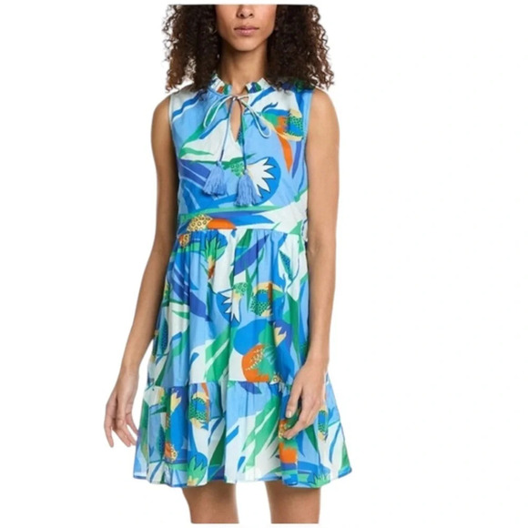 Jude Connally Mariah Dress Cotton Voile - Picture 1 of 9